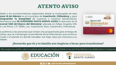 ¡Comunicado URGENTE! 𝗔𝗧𝗘𝗡𝗧𝗢 𝗔𝗩𝗜𝗦𝗢 de la Coordinación Nacional de Becas para el Bienestar Benito Juárez