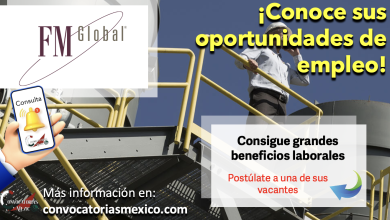 ¡Conoce las ofertas de empleo que “FM Global” tiene disponibles para ti!