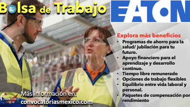 ¡Construye un futuro en “EATON”! Consulta su bolsa de trabajo y consigue una oportunidad con el mejor equipo
