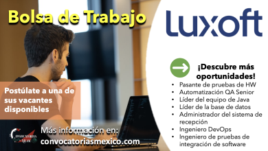 ¡Consulta ahora! Conoce las oportunidades de trabajo que “Luxoft” tiene para ti y consigue empleo
