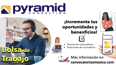 ¡Descubre las múltiples oportunidades de trabajo que “Pyramid” tiene disponibles para ti y postúlate!