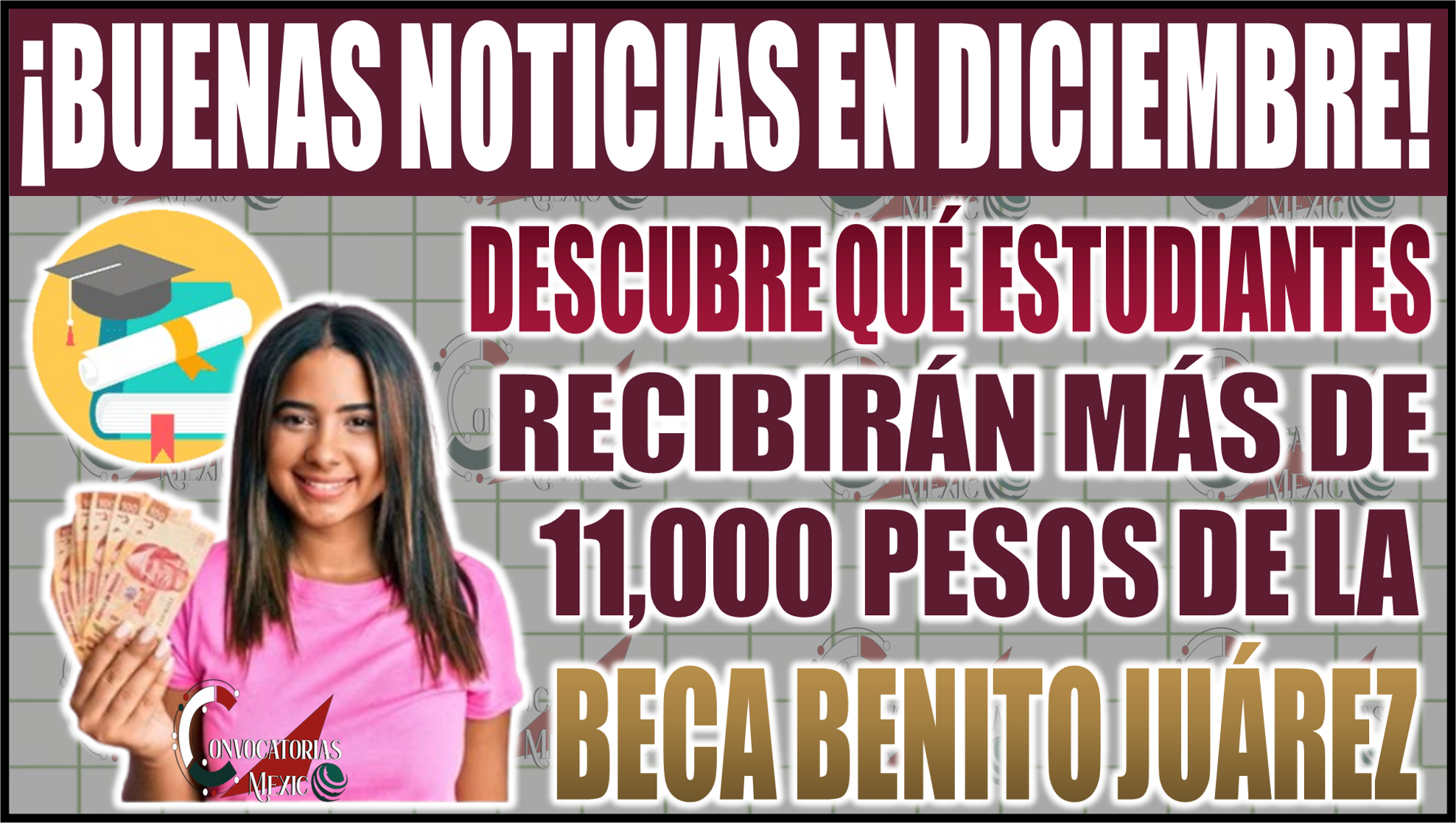 ¡Descubre qué estudiantes recibirán más de $11,000 de la Beca Benito Juárez en diciembre!