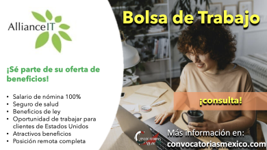 ¡Empleos remotos! Conoce la bolsa de trabajo de “AllianceIT Inc.” y súmate a su equipo de talentos desde donde estés