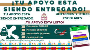 ¡En hora buena Tu apoyo esta siendo entregado Beca Bienestar Para Ninas y Ninos 2022 2023