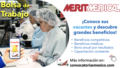¡Encuentra el empleo ideal en “Merit Medical Systems”! Consulta su bolsa de trabajo y descubre sus increíbles beneficios
