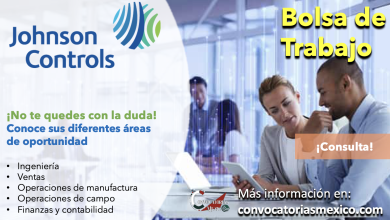 ¡Encuentra la oportunidad que estabas buscando! Consulta la bolsa de trabajo de “Johnson Controls” y súmate a su gran equipo