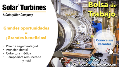 ¡Entérate de las nuevas vacantes que “Solar Turbines” tiene para ti! Consulta su bolsa de empleo y postúlate