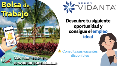 ¡Entérate de las ofertas de trabajo que “Grupo Vidanta” tiene para ti! ¡Postúlate ahora!
