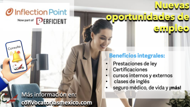 ¡Entérate y aprovecha! Conoce las vacantes disponibles de “Inflection Point Systems”