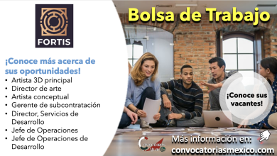 ¡Es muy fácil! Consulta la bolsa de trabajo de “Fortis” y postúlate a una de sus múltiples vacantes que tienen para ti