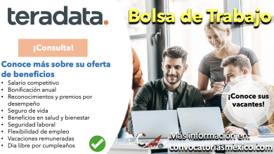 ¡Es muy rápido y sencillo! Solo tienes que consultar la bolsa de trabajo de “Teradata” para conseguir el empleo ideal
