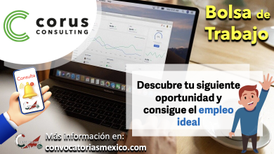 ¡Es tu oportunidad de formar parte de “CORUS”! Consulta sus vacantes disponibles y postúlate