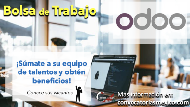 ¡Están buscando al mejor talento! Consulta las ofertas laborales que “Odoo” tiene para ti y postúlate