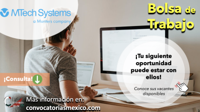 ¡Excelentes salarios! Consulta las ofertas de empleo de “Mtechsystems” y súmate a su increíble equipo de expertos