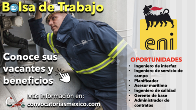 ¡Explora nuevas oportunidades laborales! Conoce la bolsa de trabajo de “Eni” y forma parte de su equipo