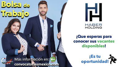 ¡Forma parte del equipo de “Haber Holding”! Conoce sus ofertas de trabajo y aumenta tus posibilidades