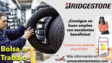 ¡Forma parte del equipo de trabajo de “Bridgestone”! Conoce sus vacantes y aprovecha esta oportunidad