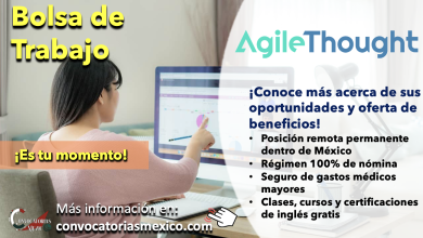 ¡Haz carrera con ellos! Conoce la bolsa de trabajo de “AgileThought” y consigue empleo desde donde estés
