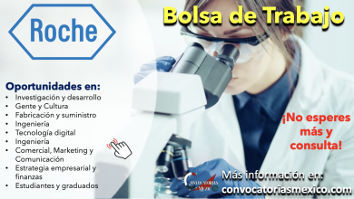 ¡Increíbles ofertas laborales! Aprovecha la oportunidad de trabajar en “ROCHE” y comienza construir un futuro