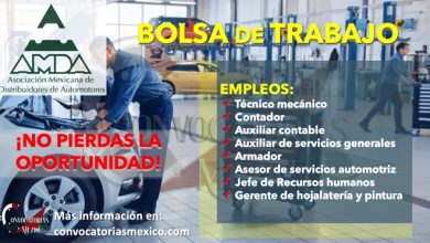 ¡NO PIERDAS EL TIEMPO Y CONOCE LAS OFERTAS DE EMPLEO, QUE LA “AMDA” TIENE PARA TI! ¡SUELDOS HASTA DE $28,000.00!