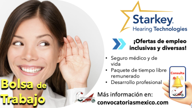 ¡No busques más y súmate al equipo de trabajo de “Starkey”! Consulta sus vacantes disponibles