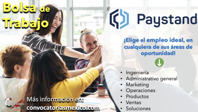 ¡No esperes más! Consulta la bolsa de trabajo de “Paystand” y conoce sus múltiples oportunidades
