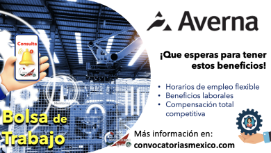 ¡No pierdas más el tiempo y conoce las ofertas de trabajo de “Averna”!