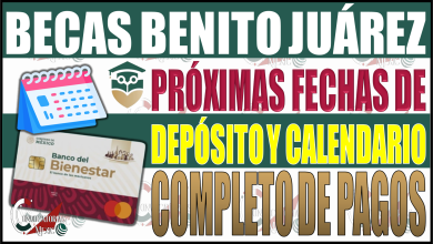 ¡No te lo pierdas! Próximas fechas de depósito y calendario completo de pagos de las Becas Benito Juárez 2024