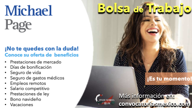 ¡No te quedes atrás! Consulta la bolsa de trabajo de “Michel Page” y conoce las oportunidades que tienen para ti