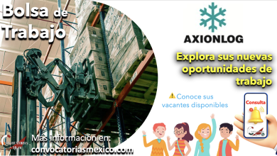 ¡No te quedes sin una oportunidad! Consulta ahora la bolsa de trabajo de “Axionlog” y descubre tu futuro