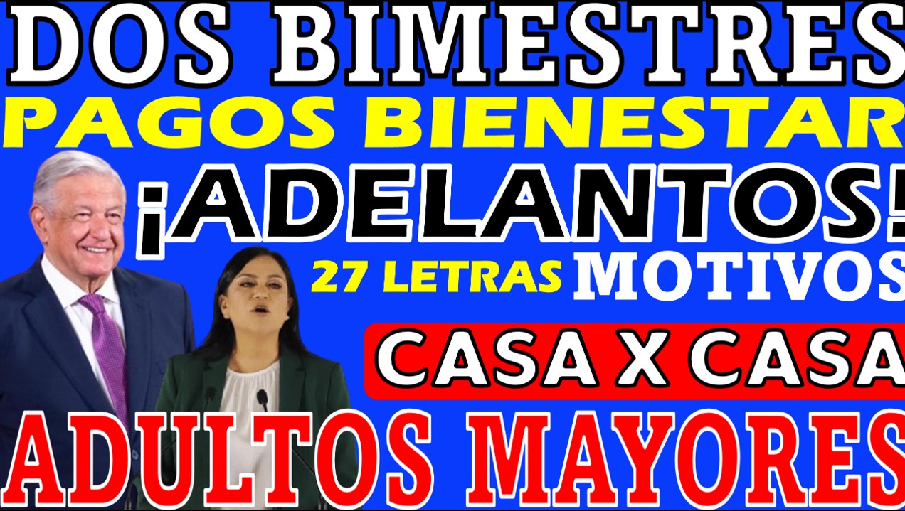 Claudia Sheinbaum anuncia apoyo para los Adultos Mayores y el presidente AMLO confirma que se ha mejorado el salario mínimo. ¡Atentos Adultos Mayores del Bienestar con estos avisos bienestar!