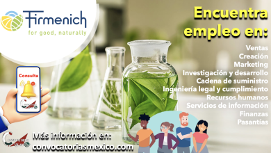 ¡Nuevas oportunidades de empleo en “Firmenich”! ¡Que esperas para consultar!