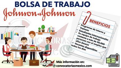 ¡OFERTAS DE EMPLEO EN JOHNSON AND JOHNSON! CONSULTA SU BOLSA DE TRABAJO