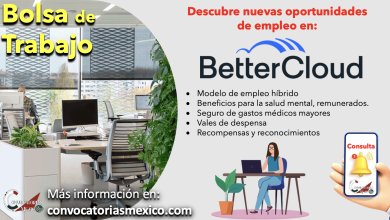 ¡Obtén la genial oportunidad de formar parte del equipo de trabajo de “BetterCloud”! ¡Consulta y aplica ahora!