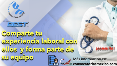 ¡POSTÚLATE! FORMA PARTE DE LA BOLSA DE TRABAJO DE “FUNDACIÓN BEST” Y ÚNETE A SU GRAN EQUIPO DE TRABAJO