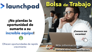 ¡Porque esperar! Sé el primero en conocer la bolsa de empleo de “Launchpad Technologies Inc.” y postúlate a una de sus vacantes disponibles