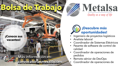 ¡Qué esperas! Consulta la bolsa de trabajo de “Metalsa” y súmate a su increíble equipo de colaboradores