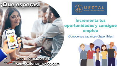 ¡Que esperas para consultar las vacantes disponibles de “MezTal”! Postúlate e incrementa tus oportunidades