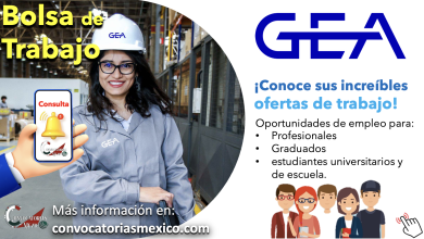 ¡Que esperas para sumar tu talento a “Grupo GEA”! ¡Conoce sus vacantes disponibles ahora!