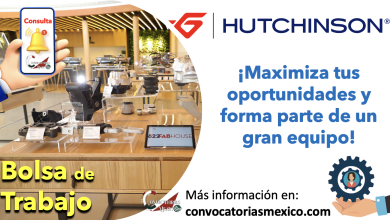 ¡Que esperas para sumar tu talento con “Hutchinson”! Consulta ahora y no pierdas esta oportunidad