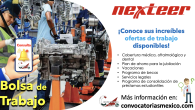 ¡Que esperas para unirte al equipo de trabajo de “Nexteer Automotive”! ¡Conoce ahora sus vacantes disponibles!