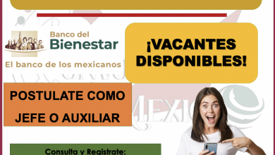¡REGISTRATE! Convocatoria del Banco Bienestar para trabajar en una sucursal de la CDMX