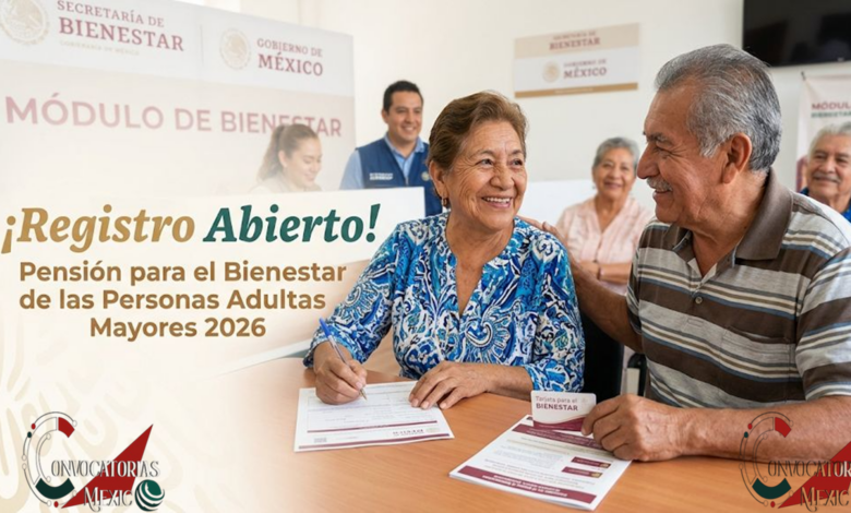 ¡Registro Abierto! Pensión para el Bienestar de las Personas Adultas Mayores 2026