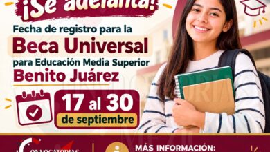 ¡Se adelanta! Fecha de registro para la Beca Universal para Educación Media Superior Benito Juárez