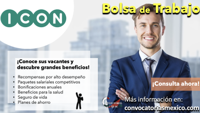 ¡Sé el primero! Consulta la bolsa de empleo “ICON” y comienza a construir una carrera con ellos