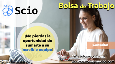 ¡Sé parte de “Scio”! Consulta su bolsa de trabajo y súmate a su gran equipo de talentos