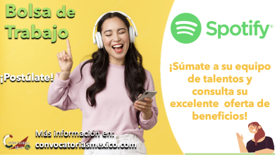 ¡Sé el primero! Consigue empleo en “Spotify” y obtén la oportunidad de trabajar en un equipo de trabajo creativo