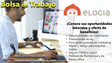 ¡Súmate a su equipo de talentos! Conoce la bolsa de trabajo de “Elogia” y adquiere mayor experiencia profesional