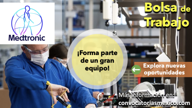 ¡Súmate a su increíble equipo! Consulta la bolsa de trabajo de “Medtronic” y postúlate a una de sus vacantes disponibles
