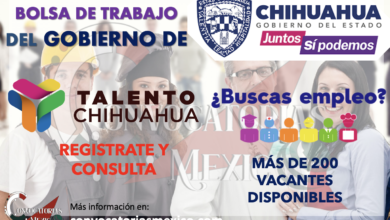¡TALENTO CHIHUAHUA! La Bolsa de empleo del Gobierno del Estado, que tiene para ti